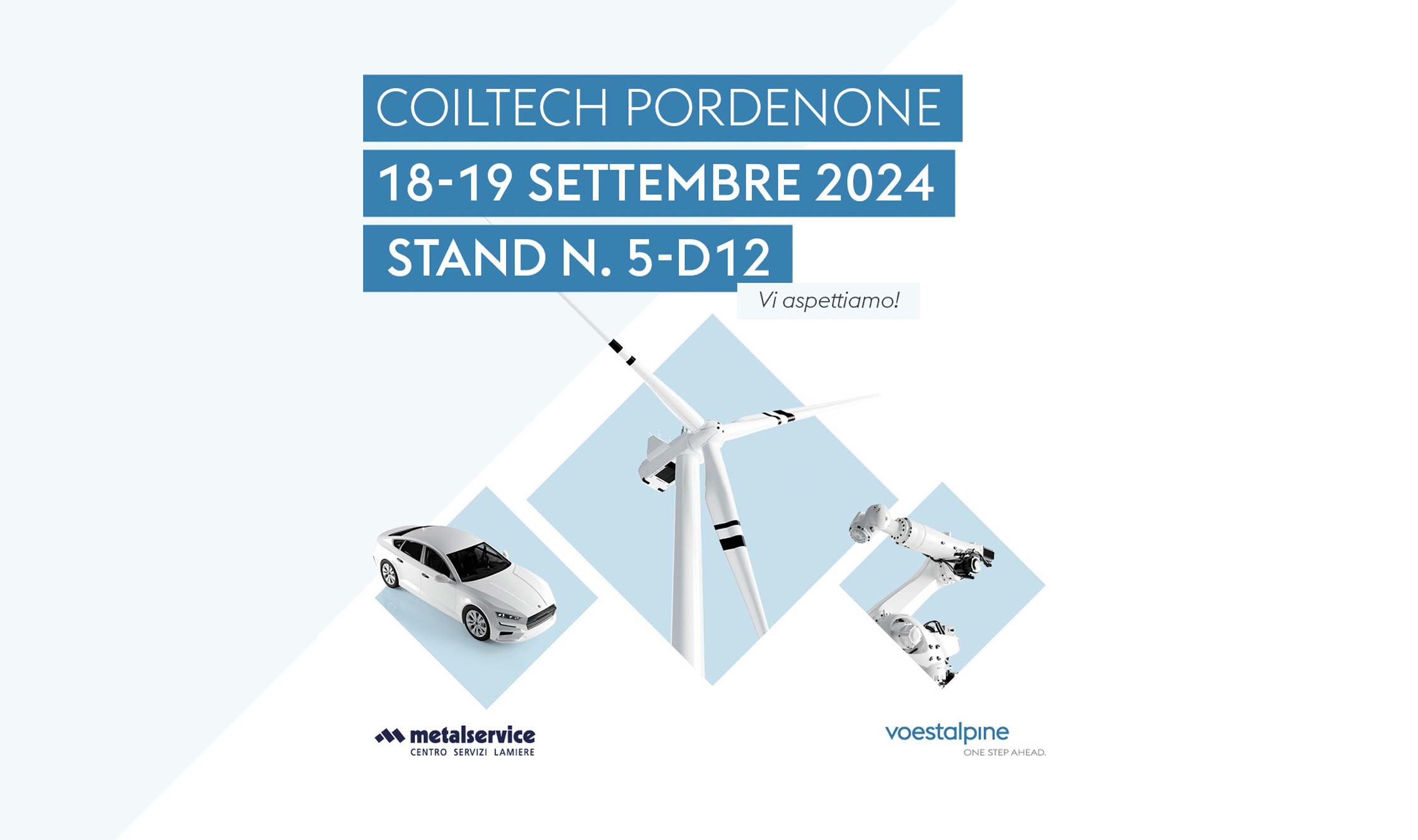 Save the Date! Metalservice vi aspetta a Coiltech, International Coil Winding Exhibition Italia